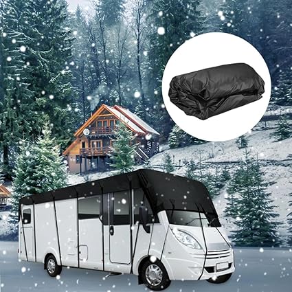 RV Trailer Rooftop Snow Guard Cover 31ft