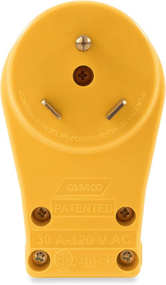 Camco Power Grip 30A Replacement Plug, TT-30P - view 2