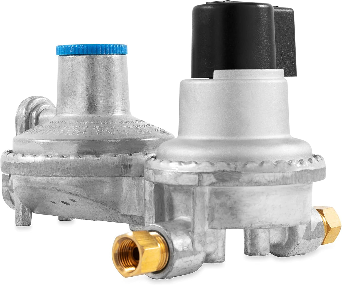Camco Two-Stage Automatic Changeover Propane Regulator, 130,000 BTU - view 6