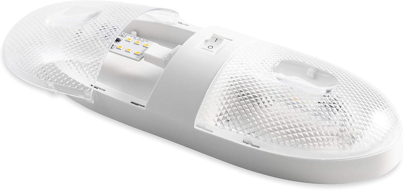 Camco Double LED Replacement Dome Light, 12V Warm White