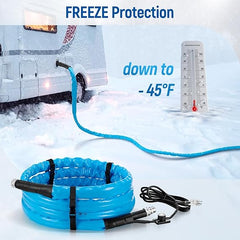 Heated RV Water Hose 15ft Antifreeze