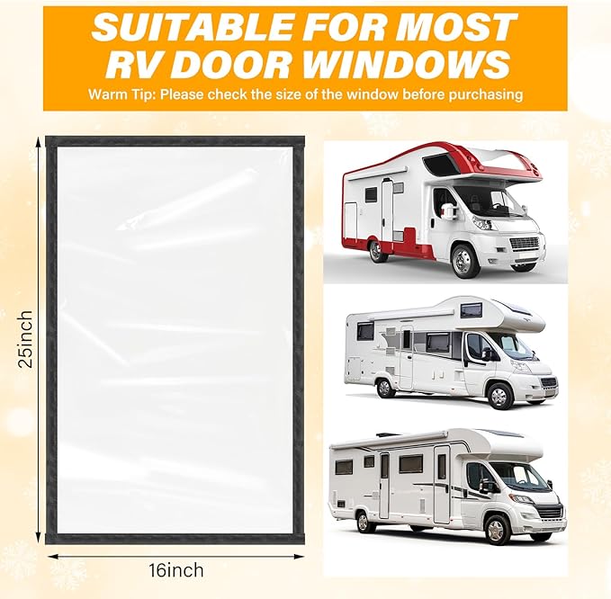 RV Magnetic Window Insulation Kit 16x25 – RV Parts Giant