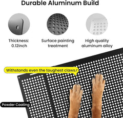 RV screen door pet guard grille