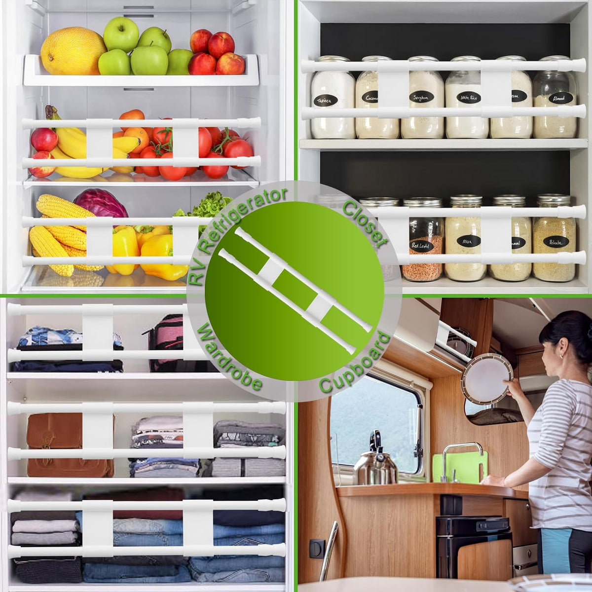 RV refrigerator bars