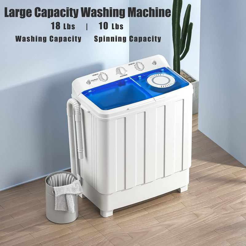 Twin tub portable washing machine 28 lb