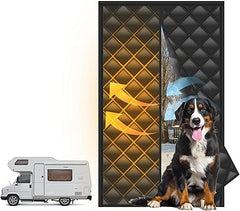 RV Insulated Door Cover 33"x80"