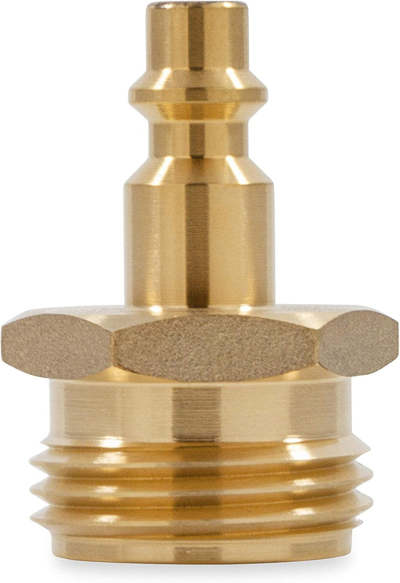 Camco Quick-Connect Brass Blow-Out Plug for RV Winterizing - view 2