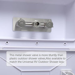 RV Exterior Quick Connect Shower Faucet