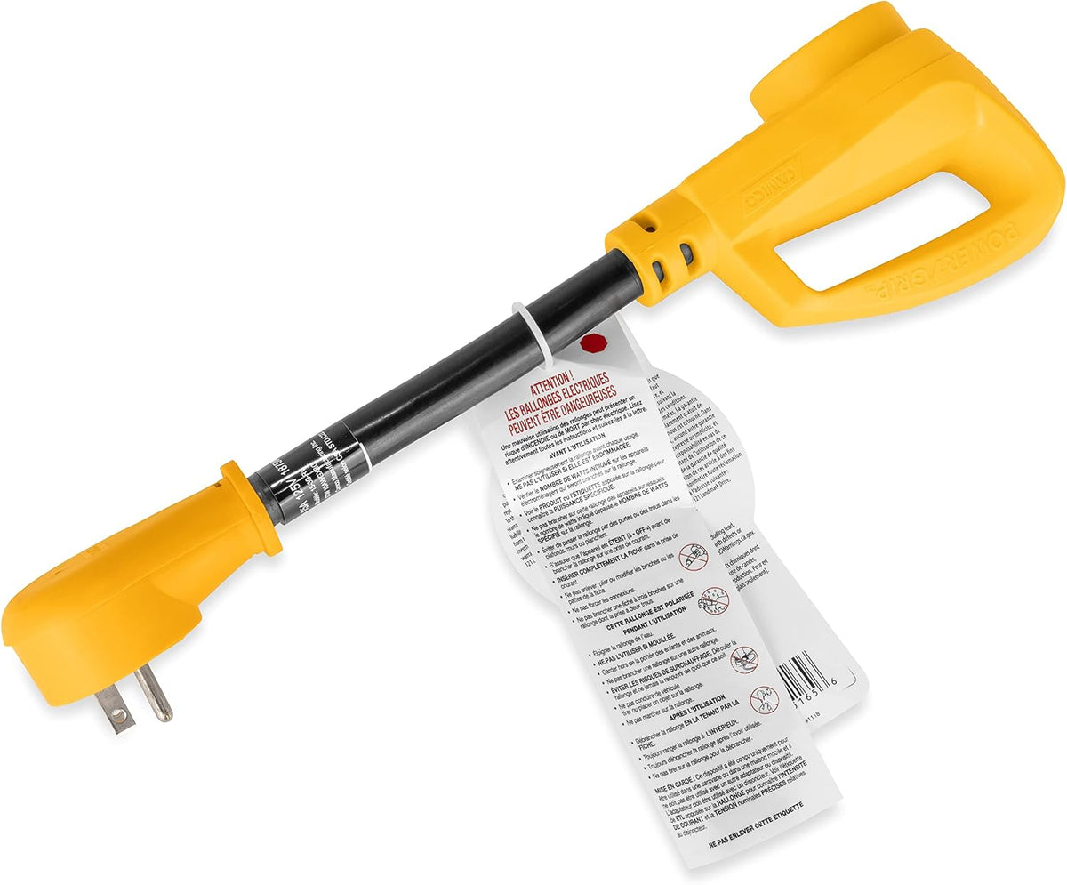 Camco Power Grip Dogbone Adapter, 15A Male to 30A Female, 12" - view 6