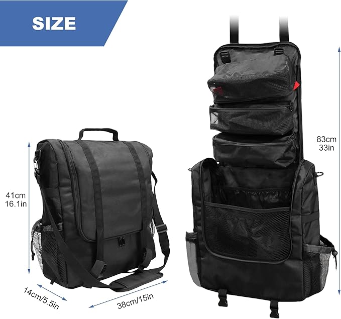 Hanging Camping Kitchen Organizer Bag Multi-Pocket