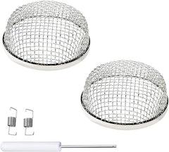 RV Furnace Vent Insect Screen Cover 2-Pack