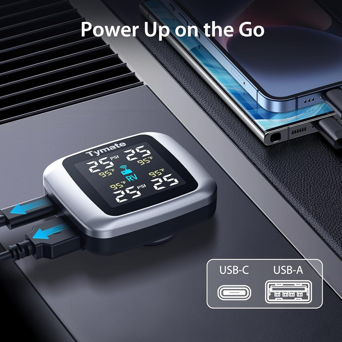 RV tire pressure monitoring system TM7