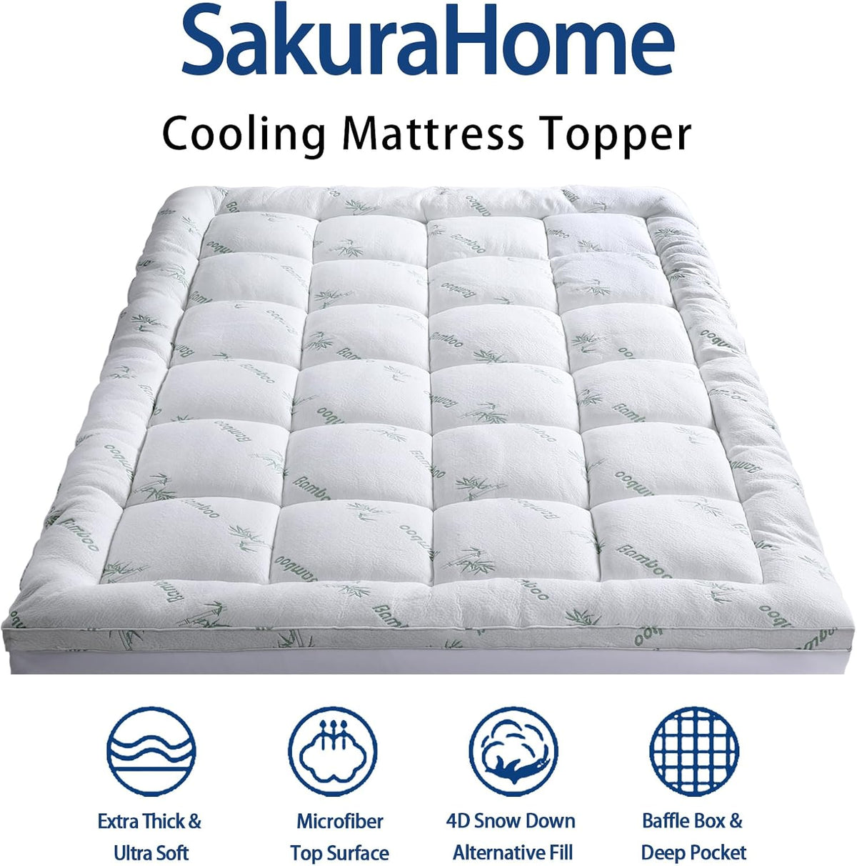 RV short queen mattress topper