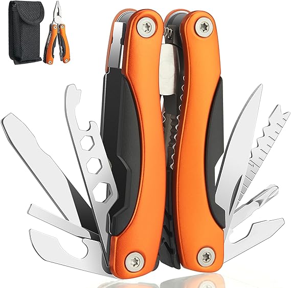Needle Nose Pliers Multitool with Pocket Knife