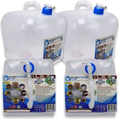 Collapsible water container 2-pack
