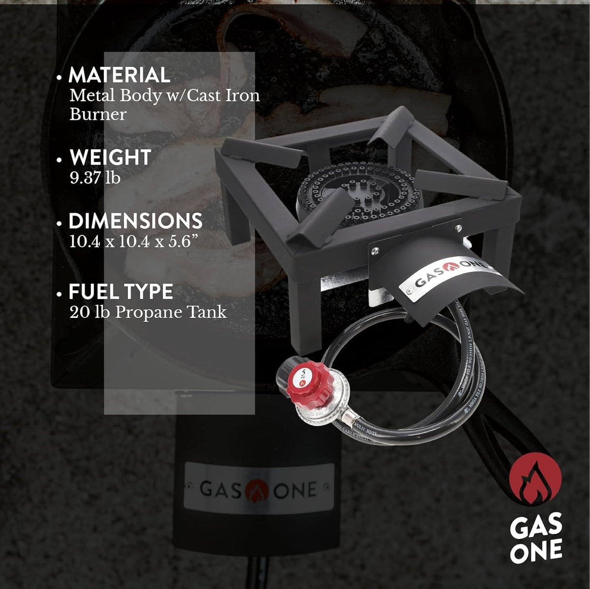 Gas One high-pressure propane burner