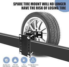 Spare Tire Mount Universal for Trailer & Boat