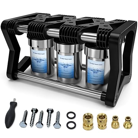 3-Stage RV Water Filter System 0.2 Micron – RV Parts Giant