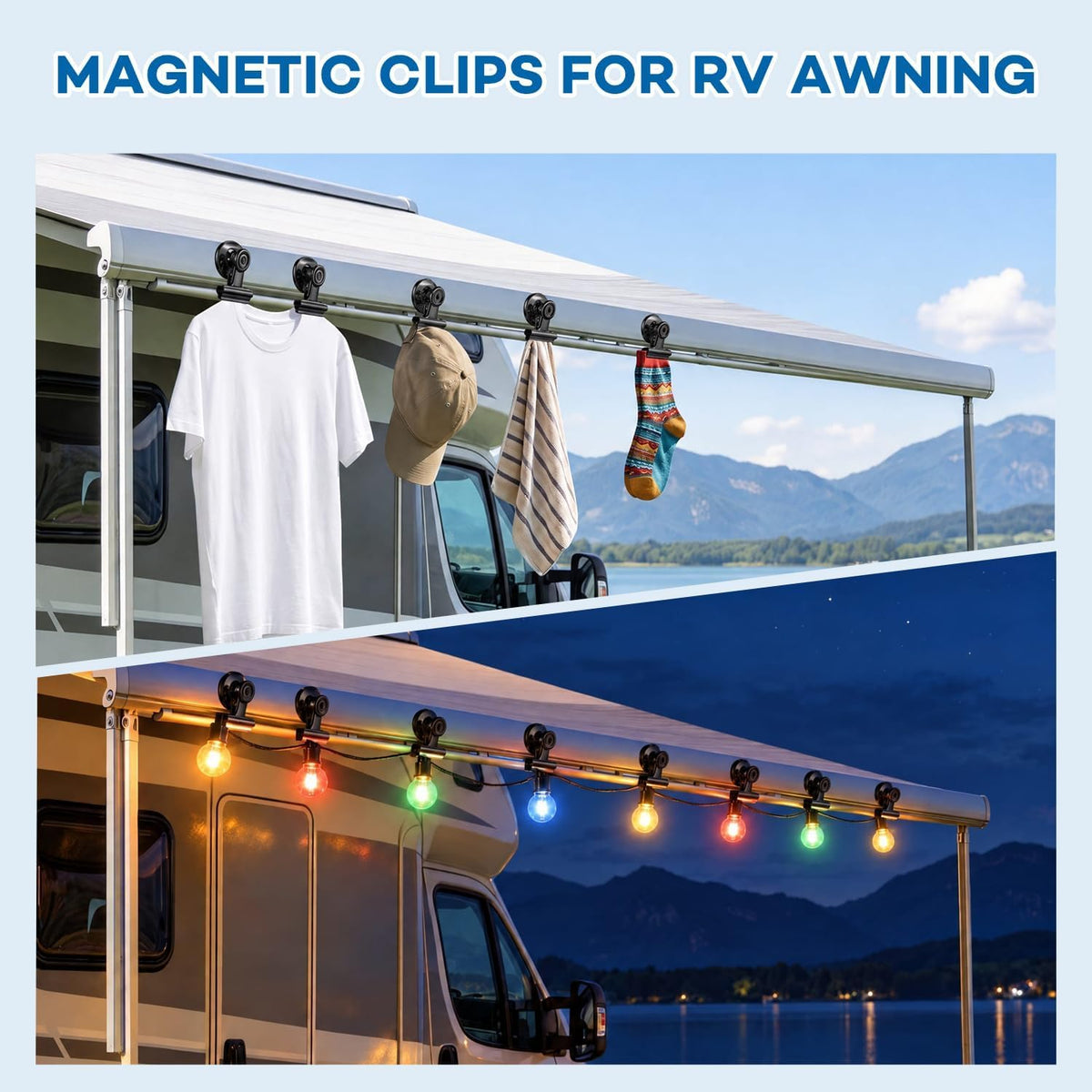 Magnetic clips 20-pack