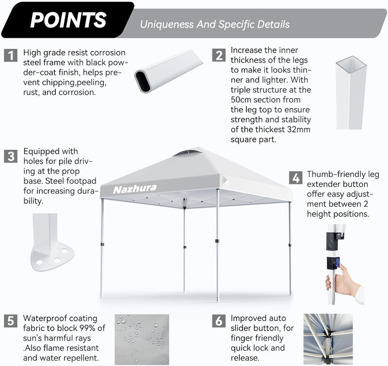 10x10 pop-up canopy
