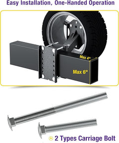 Heavy Duty Steel Spare Tire Carrier 5mm
