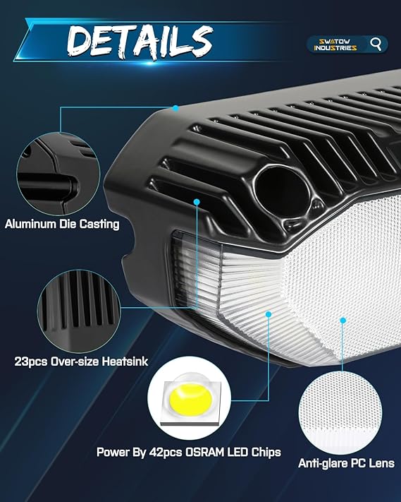 RV LED Porch / Scene Light 5" 12V