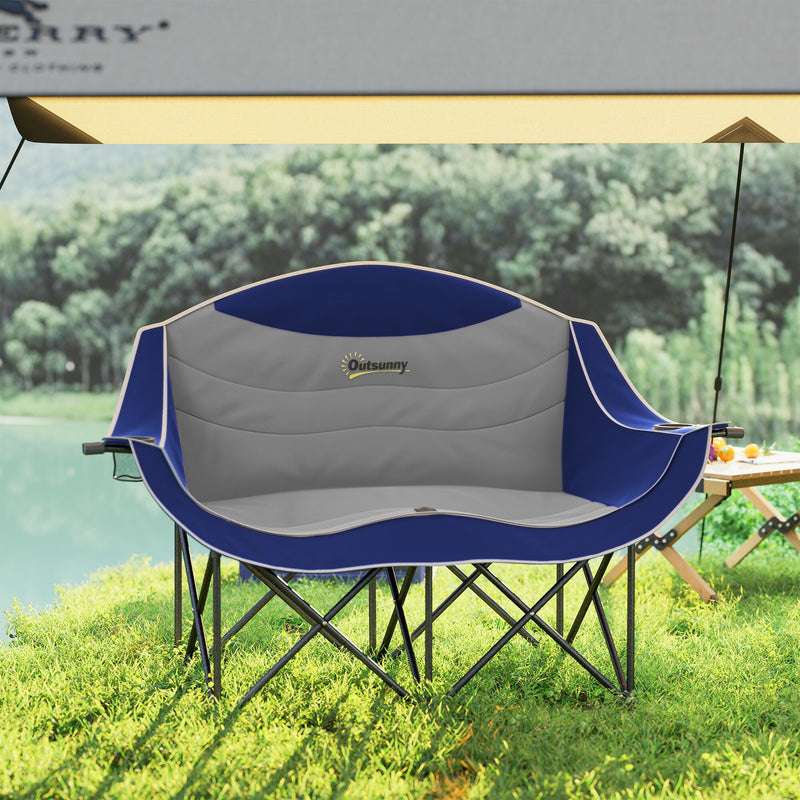 Double camping chair