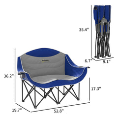 Double camping chair