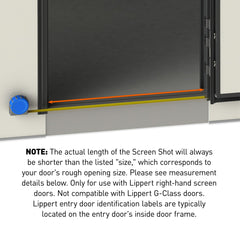 Lippert Screen Shot Automatic RV Screen Door Closer, 28" - view 4