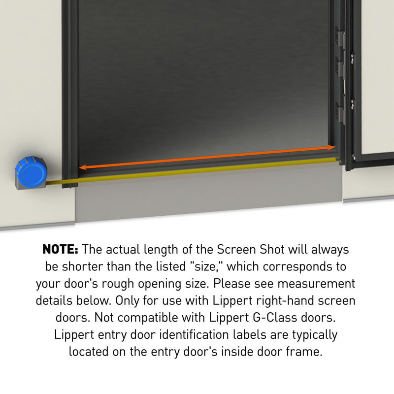 Lippert Screen Shot Automatic RV Screen Door Closer, 28" - view 4