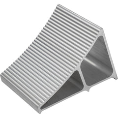 Large aluminum wheel chock