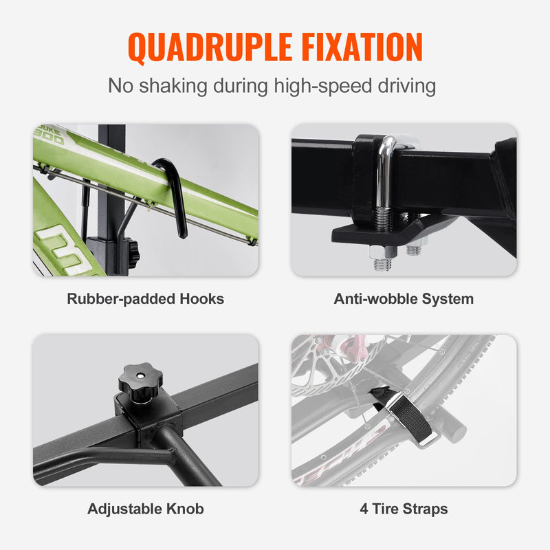 2-bike platform hitch rack