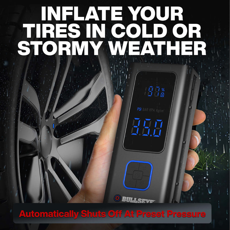 Pocket tire inflator