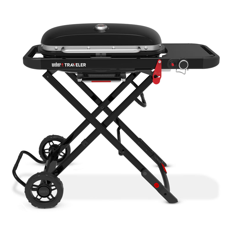 Portable propane grill with cart