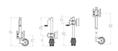ARK XO750 XL black off-road trailer jack - view 3