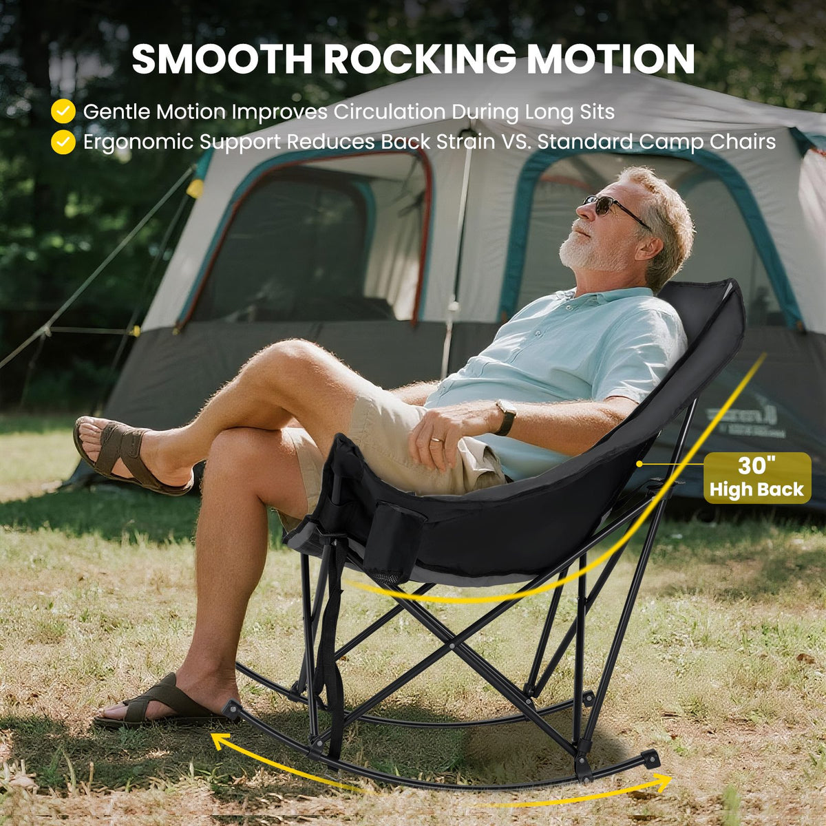 Oversized camping chair