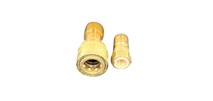 Brass Gas Quick-Connect Fitting | 11mm Hose Barb Propane Coupler – RV Parts Giant