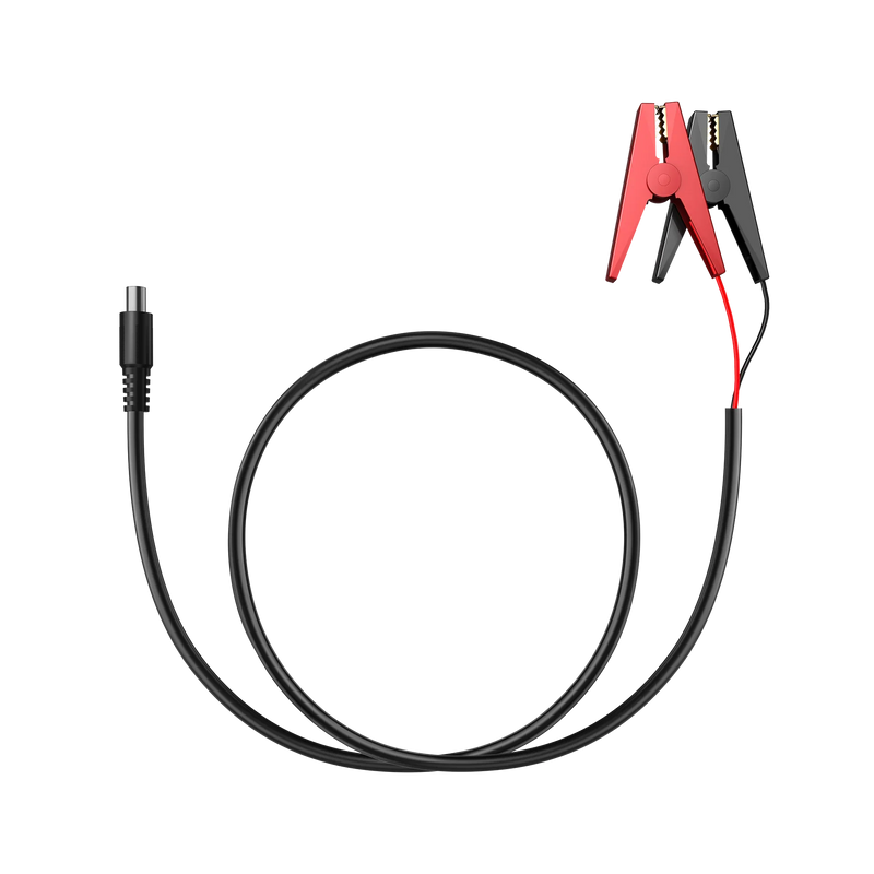 BLUETTI 12V 24V lead-acid battery charging cable with clamps