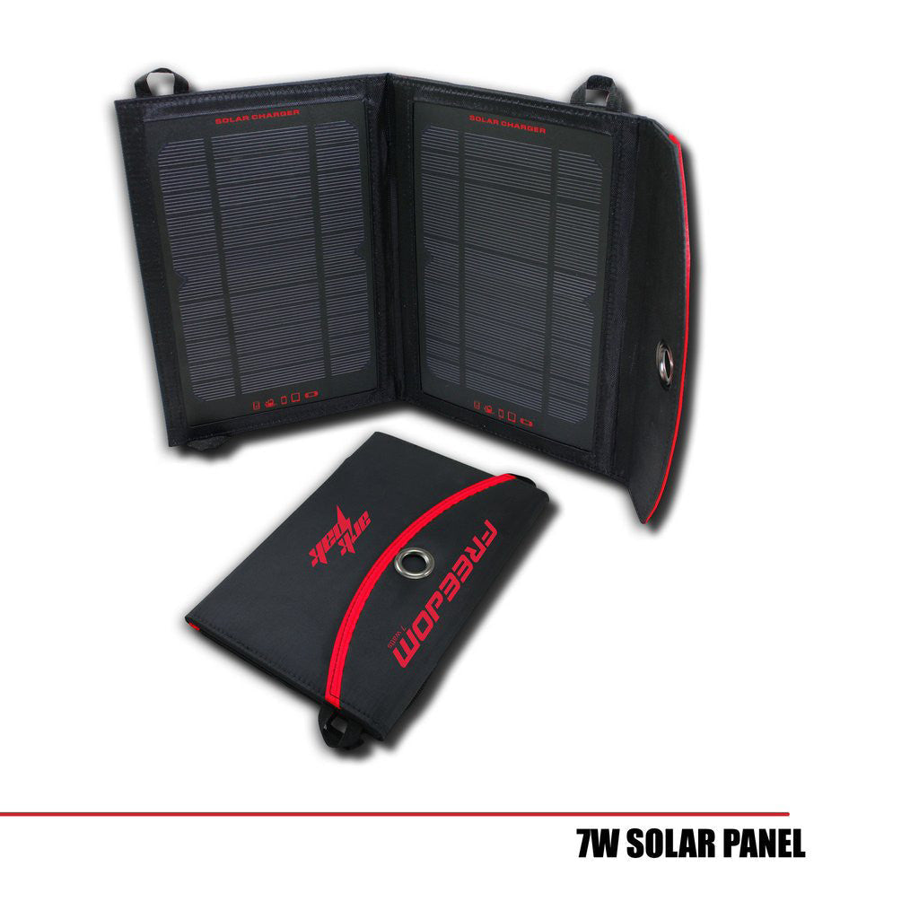 ARK Freedom 7W folding USB solar panel - view 2