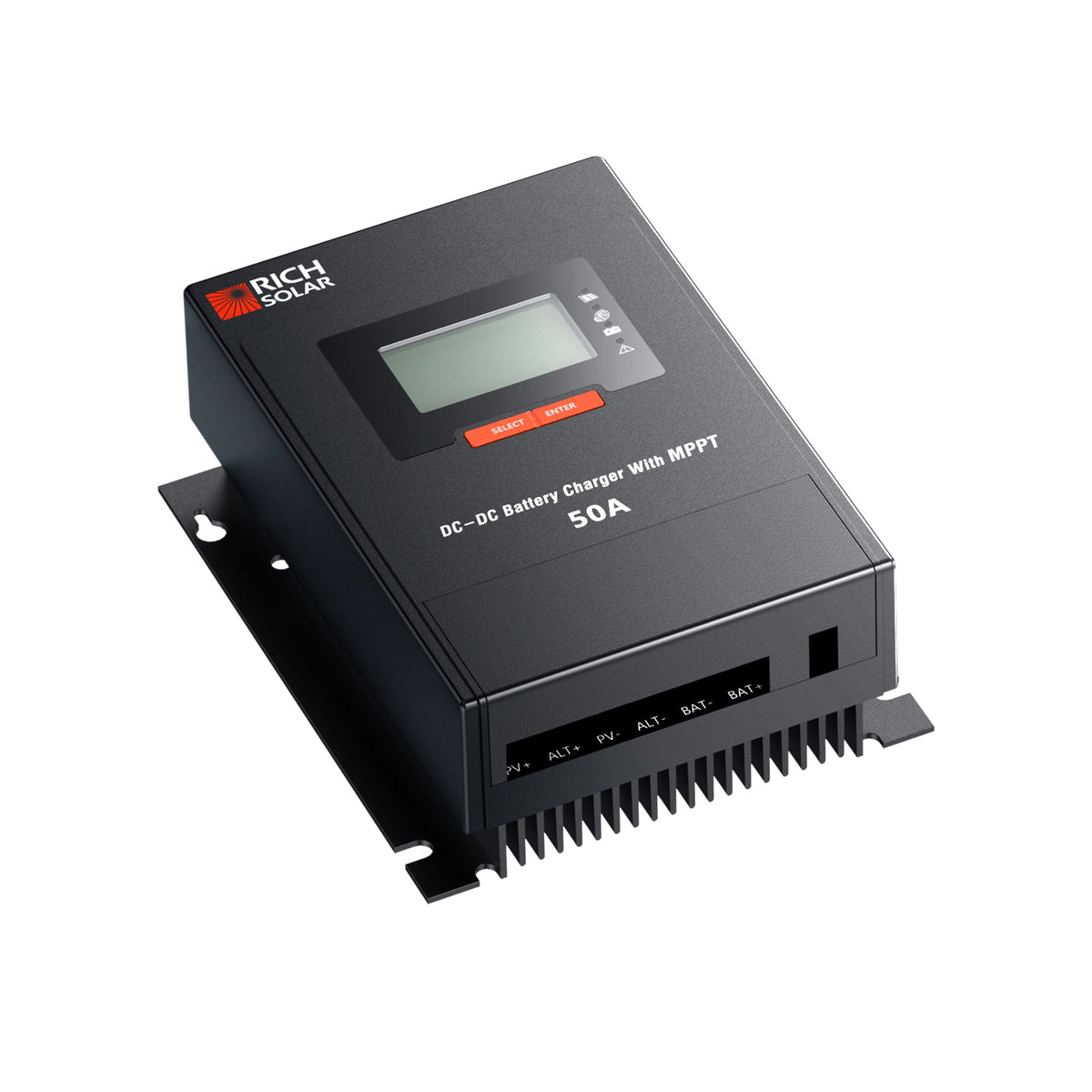 Rich Solar BRAVO 50 DC 50 Amp DC-DC Solar Charge Controller with MPPT
