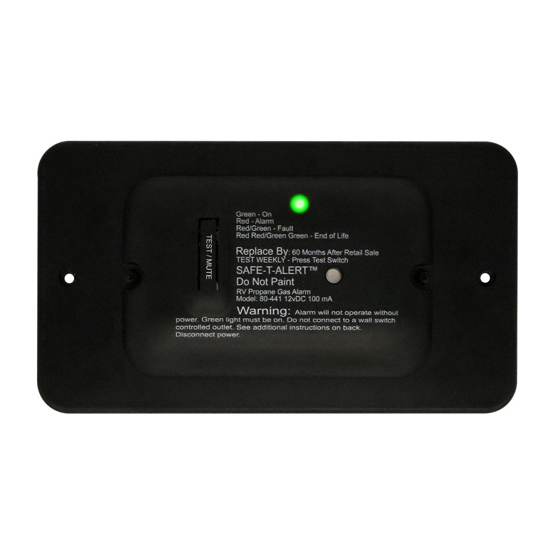 Safe-T-Alert 80-441-BL-TR propane / LP gas alarm, black