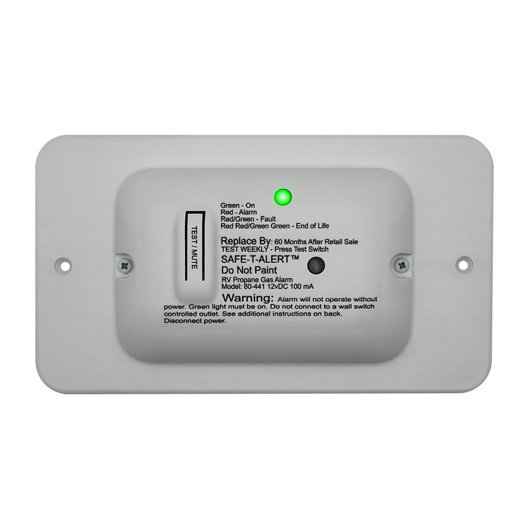 Safe-T-Alert 80-441-WT-TR propane / LP gas alarm, white