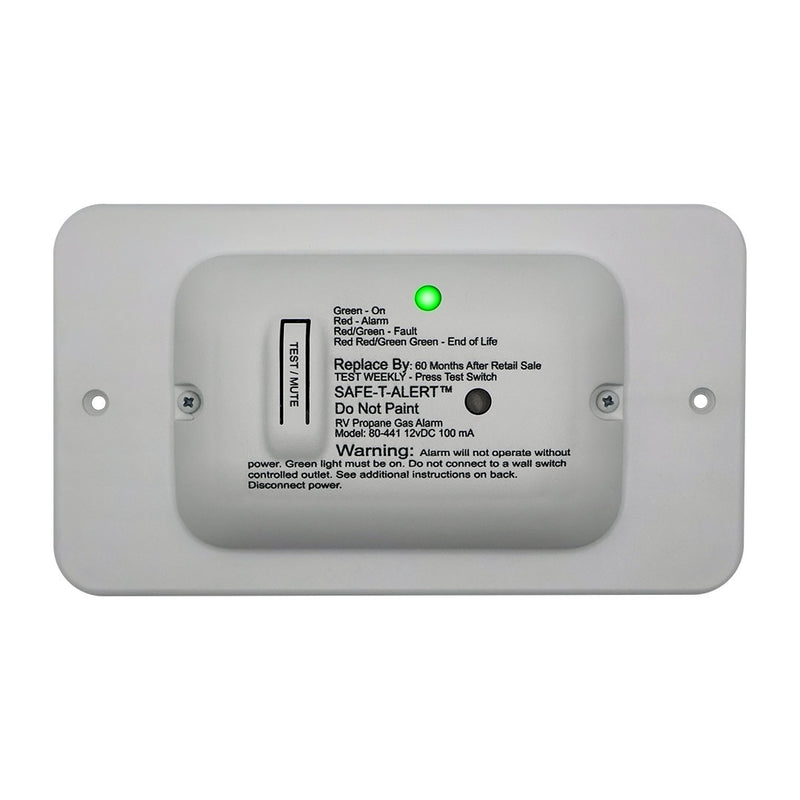 Safe-T-Alert 80-441-WT-TR propane / LP gas alarm, white