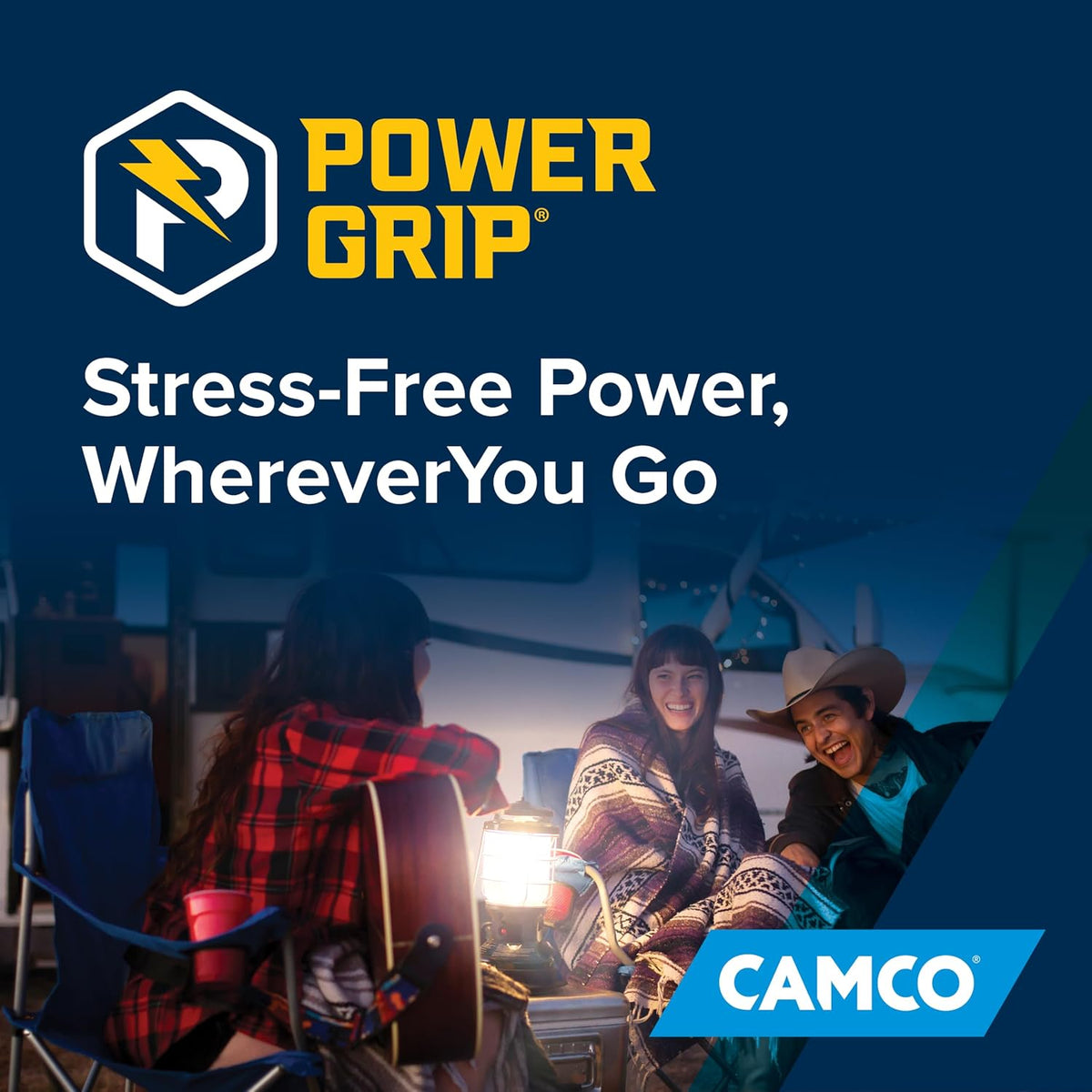 Camco Power Grip 30A to 50A Offset Adapter - view 6