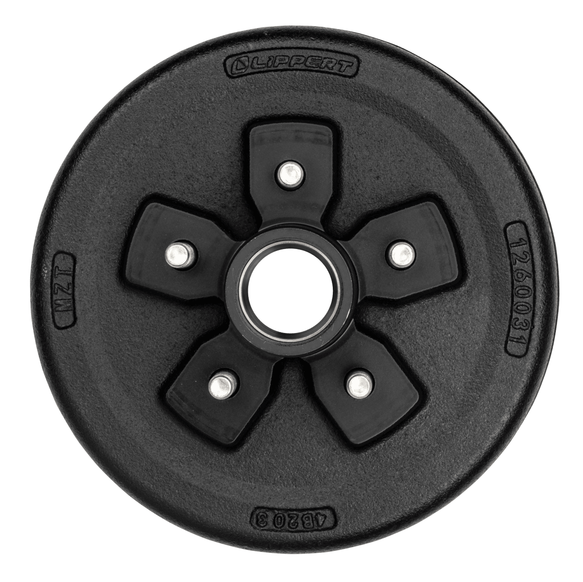 Lippert 10" Trailer Brake Hub with Bearing Kit, 3,500 lb Axle - view 3