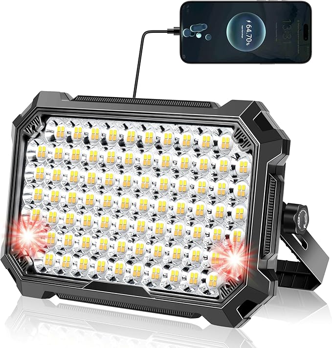 Rechargeable LED Work Flood Light 12000mAh 10000LM – RV Parts Giant