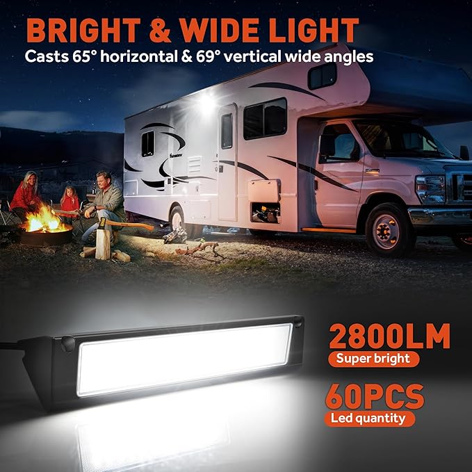 RV Exterior LED Porch Light 13" 90W 2800LM – RV Parts Giant