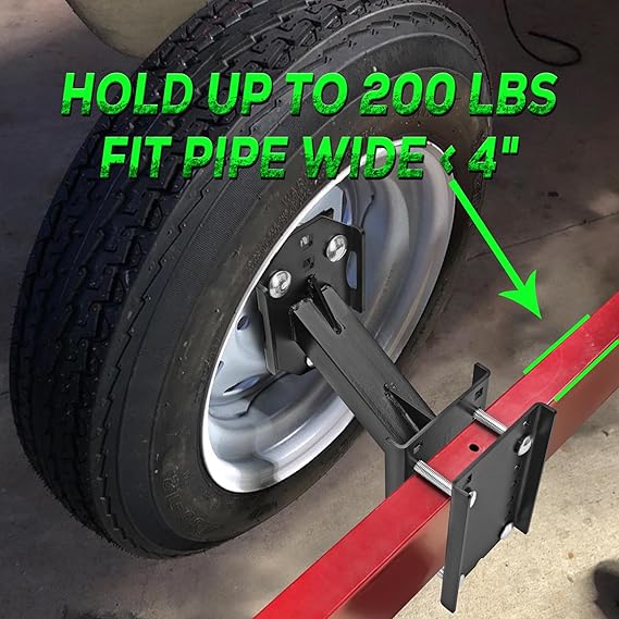 Spare Tire Carrier Bracket 350 Lbs Capacity