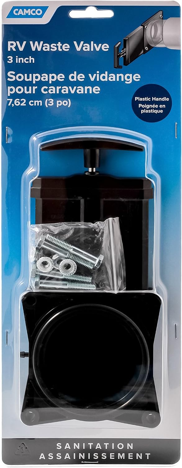 Camco 3-Inch RV Waste Valve - view 3