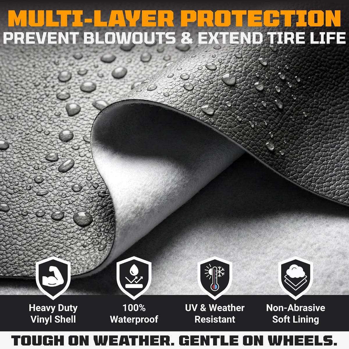 RV tire covers set of 4